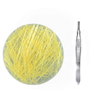 Best-selling Silicone Sensory Peel-and-stick Stress-relief Toy, Yellow, 8.5cm