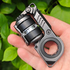 Metal EDC Fidget Slider – Magnetic Ratchet Desk Toy