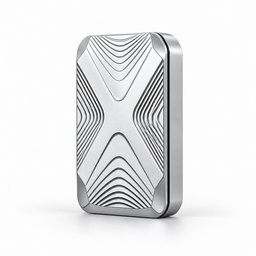 Silver โ straight vertical three-quarters-right studio photo