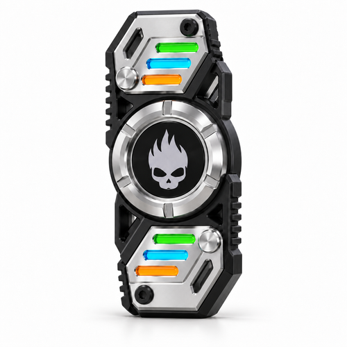 Star Soldier Metal LED Fidget Spinner 729 Light Effects EDC - alternate view