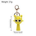 Simon Sprunki Keychain – Yellow Silicone Bag Charm & Backpack Pendant