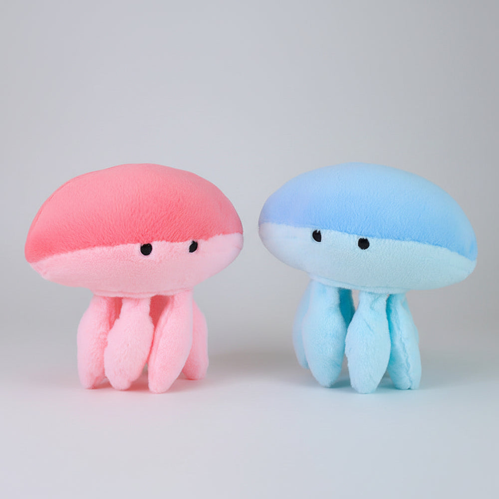 Simple Jellyfish Shape Plush Doll Cute Ocean Stuffed Toy
