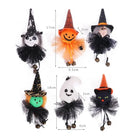Halloween Plush Hanging Ornaments – 6-Piece Spooky Set