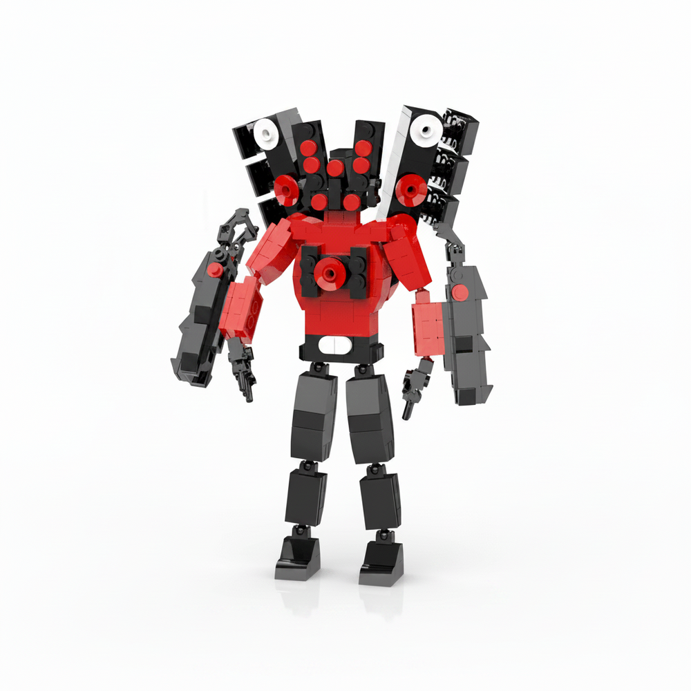 Skibidi Titan Speakerman 2.0 Building Block Set - 332pcs Action Figure