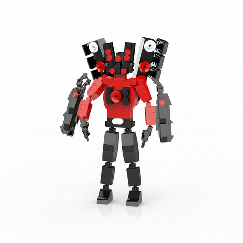 Skibidi Titan Speakerman 2.0 Building Block Set - 332pcs Action Figure