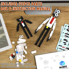 3-in-1 Skibidi Toilet Building Block Set – Speakerman, Cameraman & Toilet Man Figures (172 Pieces)