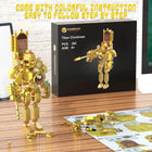 Skibidi Toilet Clockman Titan Building Set - 395Pcs Multiverse Toy