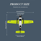 Sky Luxury SR22: Professional Brushless RC Plane - High-Detail Simulation Toy