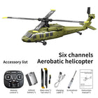 Sky Stunt Master K200 - 6-Axis Gyro Brushless Remote Control Helicopter