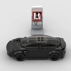 The Midnight Commuter: 185-Piece Black City Car DIY Construction Kit