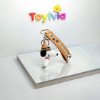 Snoopy Silicone Doll Keychain - Cute Cartoon Bag & Car Pendant