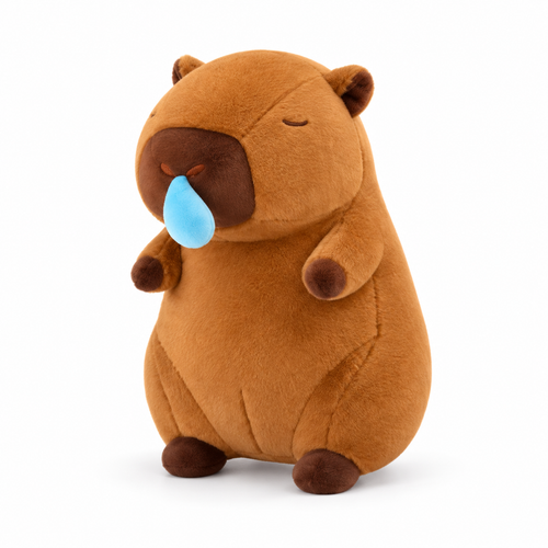 Snot Capybara plush right three-quarter studio angle