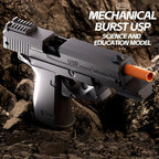 Toylvia soft bullet toy blaster showing mechanical design details