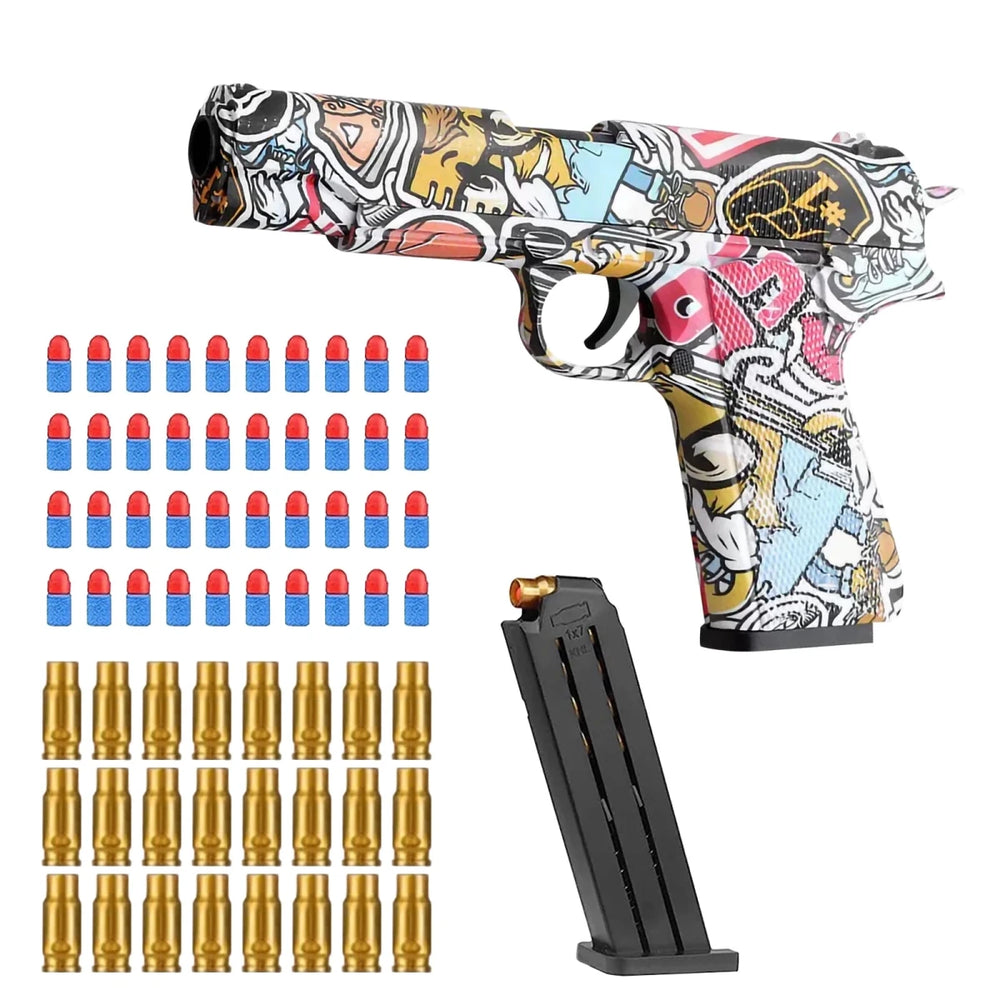 Soft Bullet Toy Blaster Pistol for Kids – Safe Foam Dart Gun | Toylvia™ - Toylvia™ - Toylvia™ Secondary image