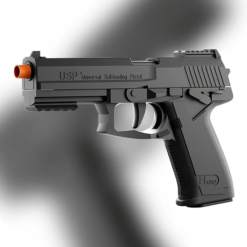 Toylvia soft bullet toy blaster isolated on clean background