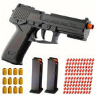 Foam Dart Blaster Toy Gun Pistol Set, 100 Darts, 2 Magazines