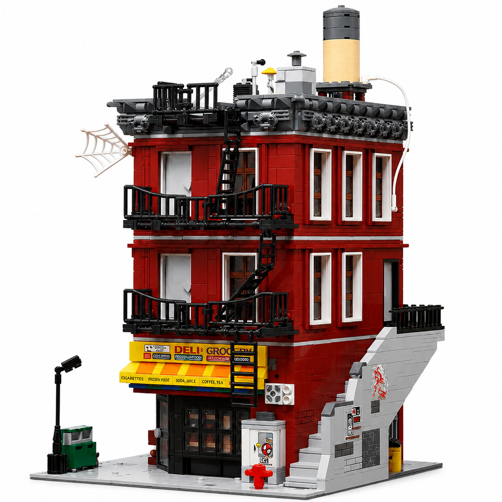 Spider Deli Apartment Building Blocks – 3559PCS Modular City Set