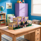 Springfield School Building Blocks Set - 3500PCS Cartoon Architecture