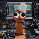 Brud Sprunki Plush Toy — Brown Stuffed Animal 20cm