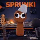 Brud Sprunki Plush Toy — Brown Stuffed Animal 20cm
