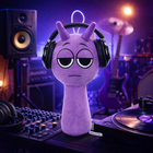 Durple Sprunki Plush Toy — Purple Stuffed Animal 20cm