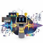 Fun Bot Sprunki Plush Toy — Yellow Stuffed Animal 20cm