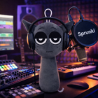 Gray Sprunki Plush Toy — Gray Stuffed Animal 20cm