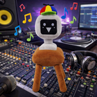 Mr. Fun Computer Sprunki Plush Toy — Multicolor Stuffed Animal 20cm