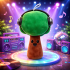 Mr. Tree Sprunki Plush Toy — Green Stuffed Animal 20cm