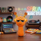 Oren Sprunki Plush Toy — Orange Stuffed Animal 20cm