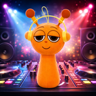 Oren Sprunki Plush Toy — Orange Stuffed Animal 20cm