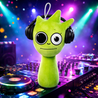 OWAKCX Sprunki Plush Toy — Lime Stuffed Animal 20cm