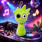OWAKCX Sprunki Plush Toy — Lime Stuffed Animal 20cm