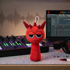 Raddy Sprunki Plush Toy — Red Stuffed Animal 20cm