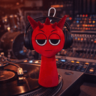 Raddy Sprunki Plush Toy — Red Stuffed Animal 20cm
