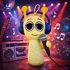 Simon Sprunki Plush Toy — Yellow Stuffed Animal 20cm