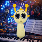 Simon Sprunki Plush Toy — Yellow Stuffed Animal 20cm