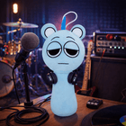 Sky Sprunki Plush Toy — Cyan Stuffed Animal 20cm
