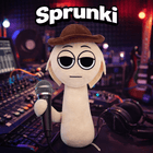 Tunner Sprunki Plush Toy — Tan Stuffed Animal 20cm
