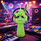 Vineria Sprunki Plush Toy — Green Stuffed Animal 20cm