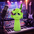 Vineria Sprunki Plush Toy — Green Stuffed Animal 20cm