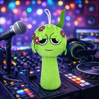 Vineria Sprunki Plush Toy — Green Stuffed Animal 20cm