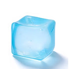 Squishy Stress Cube, Large Fidget Stress Ball Sensory Anti-Anxiety Slow Rising, Blue