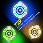 Star Soldier Metal LED Fidget Spinner 729 Light Effects EDC