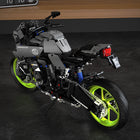 Realistic STEM Motorcycle Building Blocks Kit 1987pcs