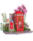 Cherry Blossom Book Stand 3D Wooden Puzzle | 116PCS Mini Model | ToyIvia