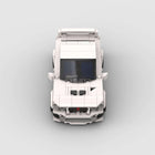 The Arctic EVO: 336-Piece High-Speed White Sports Car Construction Kit