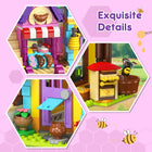 Beekeeping & Bakery House Building Set | 1084PCS LED Friends Toy | ToyIvia