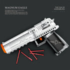 Desert Eagle Pistol Building Set | 356PCS Shootable Model | ToyIvia