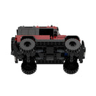 The Crimson Crawler: 405-Piece Red SUV DIY Construction Kit